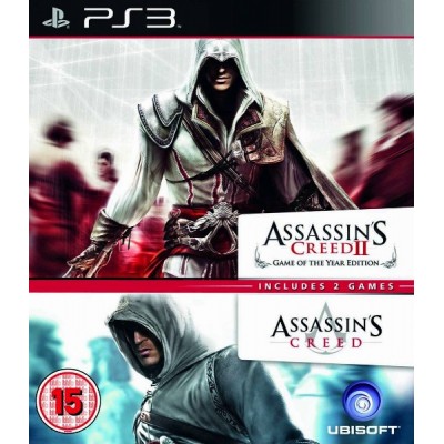 Assassins Creed + Assassins Creed 2 - Game of the Year Edition [PS3, английская версия]